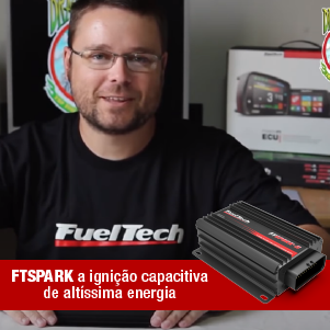 Vídeo da DragsterBrasil com unboxing e detalhes da FTSPARK!