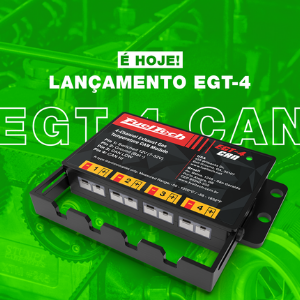 EGT-4 CAN, seu acerto de motor mais preciso de forma compacta!