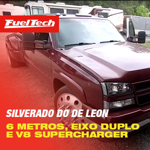 Seis metros, eixo duplo e um V8 supercharger: a Silverado do De Leon nos EUA