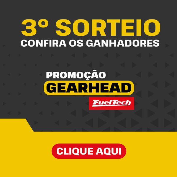 Ganhadores do 3º Sorteio da Promoção GearHead