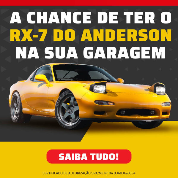 O Mazda RX-7 do Anderson Dick pode ser seu!