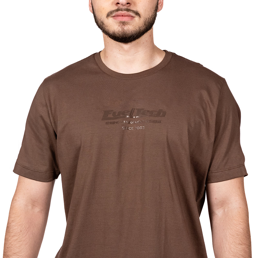 Camiseta Marrom FuelTech