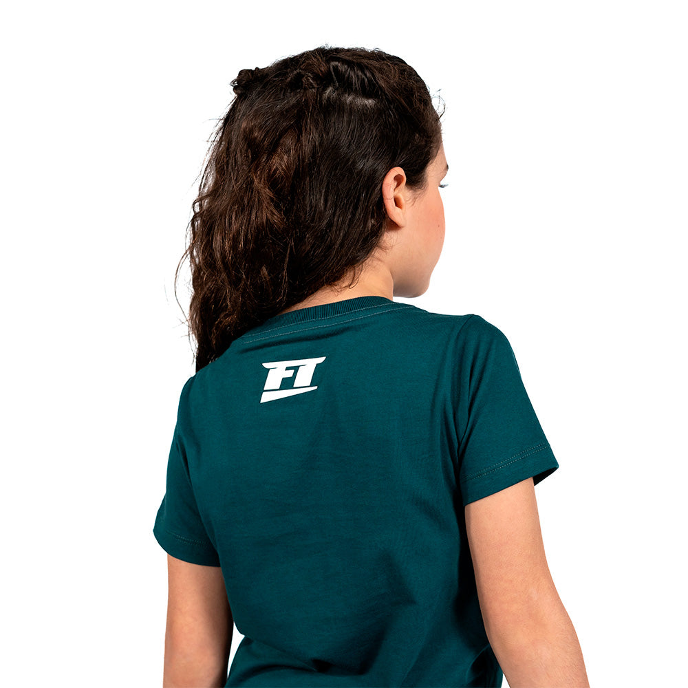 Camiseta Infantil Verde GearHead