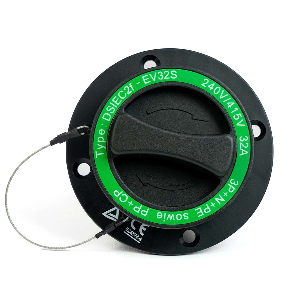 Trava para Conector de Recarga Tipo 2