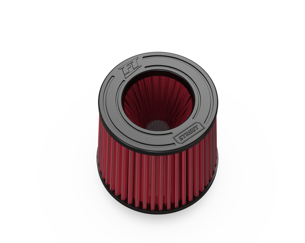 FT Air Filter Cônico Street Duplo Fluxo. 2,5POL 120MM