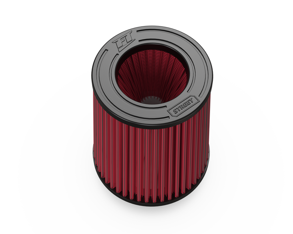 FT Air Filter Cônico Street Duplo Fluxo. 2,5POL 160MM