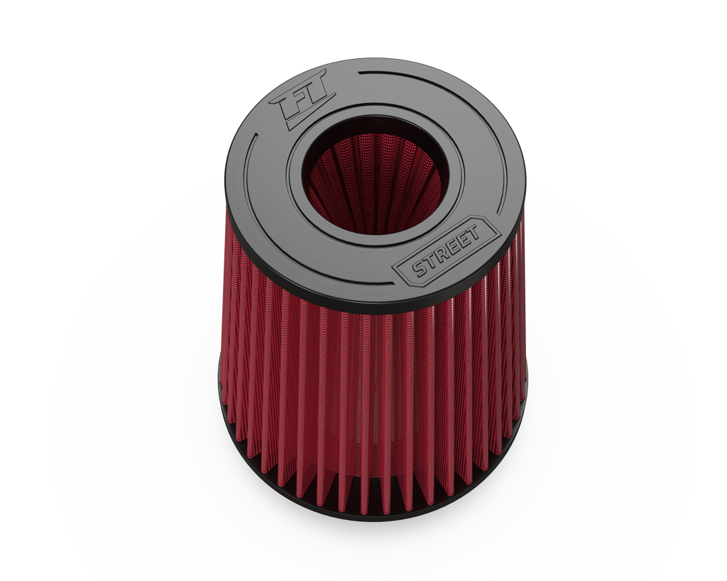 FT Air Filter Cônico Street Duplo Fluxo. 3POL 200MM