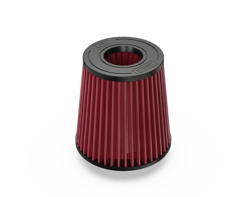 FT Air Filter Cônico Street Duplo Fluxo. 3,5POL 180MM