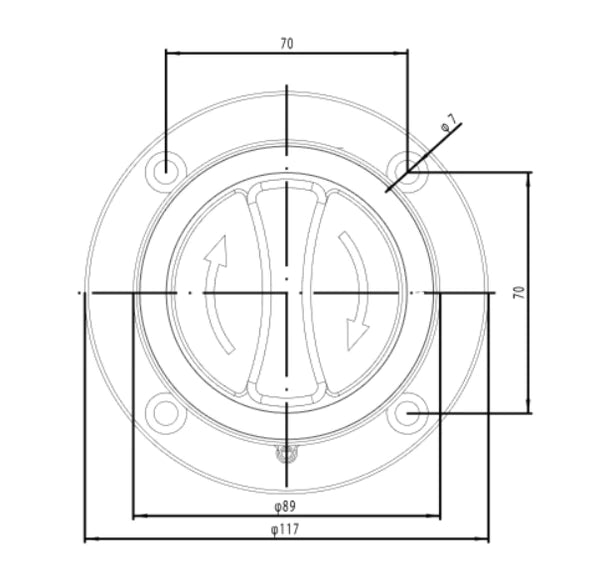 Trava para Conector de Recarga Tipo 2