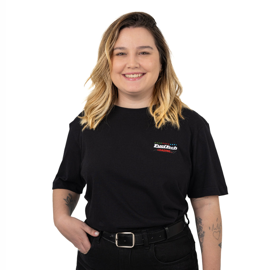 Camiseta Gamer FT - modelo feminino frente
